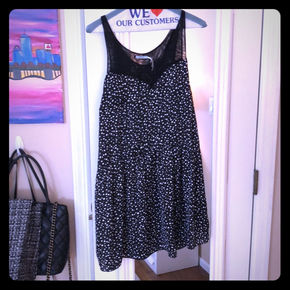 Kimchi Blue polka dot dress